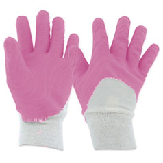 Gants enfant rosiers